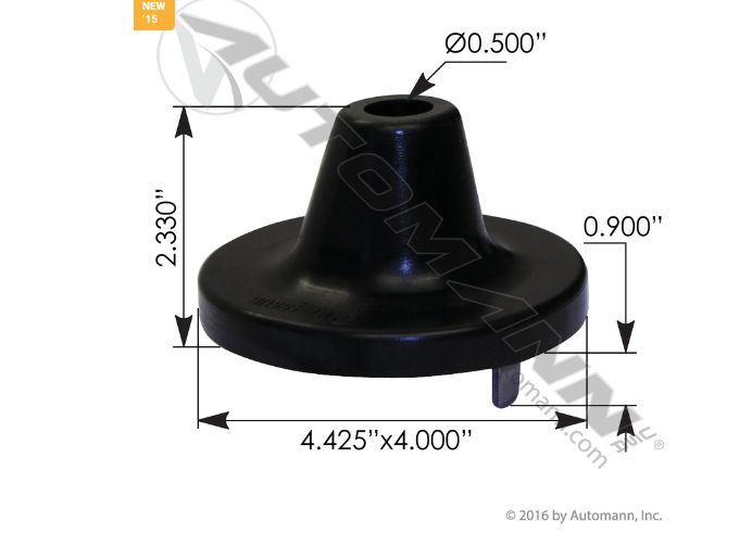 Hood Rubber Bumper - Freightliner Cascadia A17-20868-000 / A-59704000