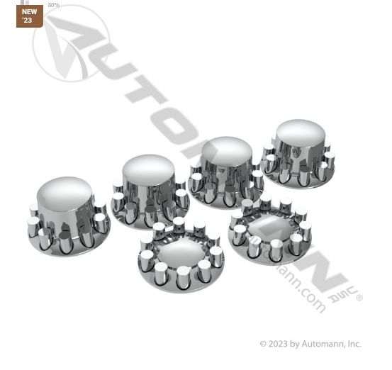 Axle Cover Complete Set Chrome ABS/ 562.FR1017C