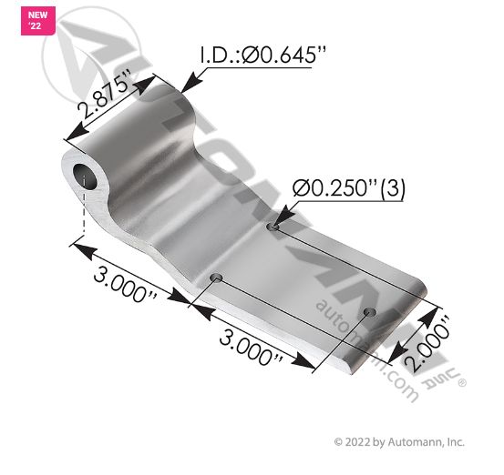 Hinge Trailmobile / 573.1000966 / 022-00966, 1402-7517, 5151065