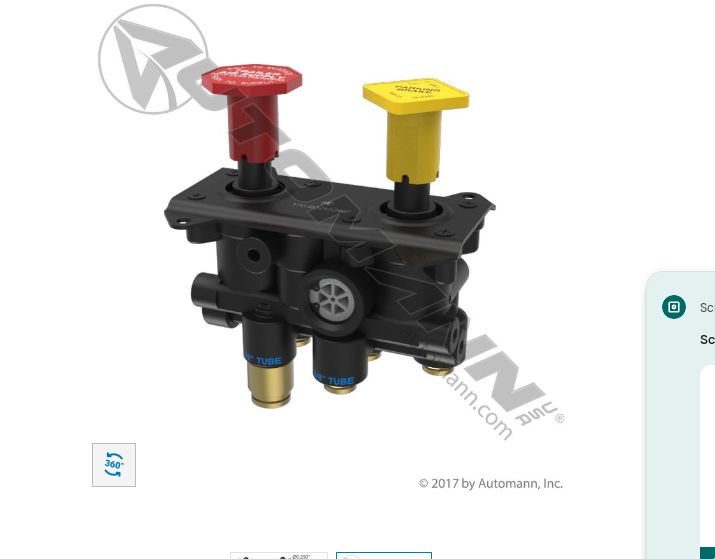 MV3 Type Dash Control Valve / 170.802122WF/802122, 5015753, 5016050