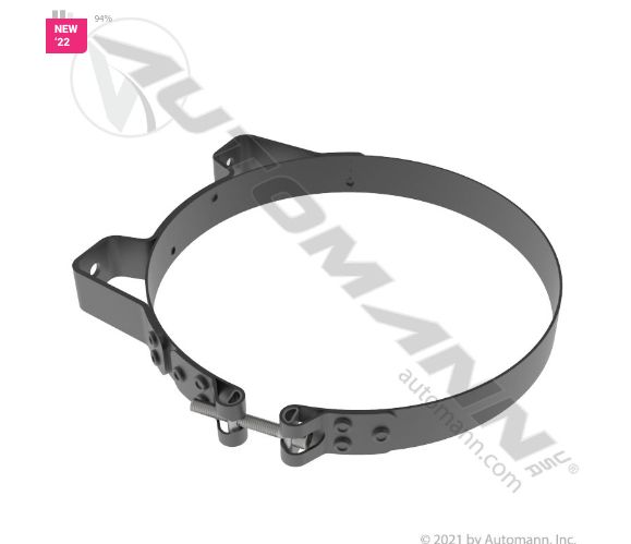 Clamp Muffler 10" -  Automann/M002121, MMB10