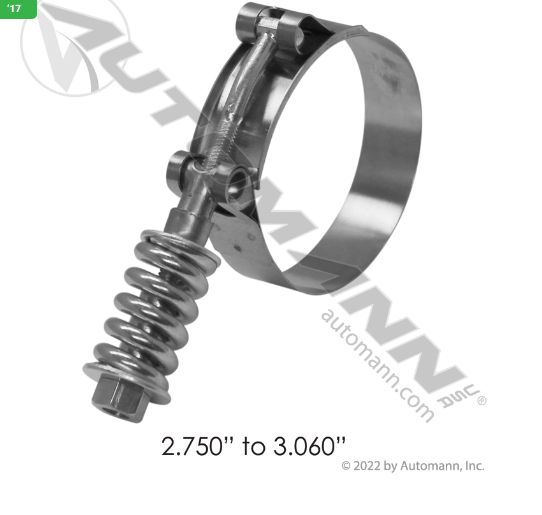 HD T-Bolt Clamp 2.75in to 3.06in /  B9224-0275 /  022581