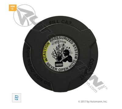 Coolant Reservoir Cap -  Peterbilt P/N	RC0050/, RC0060