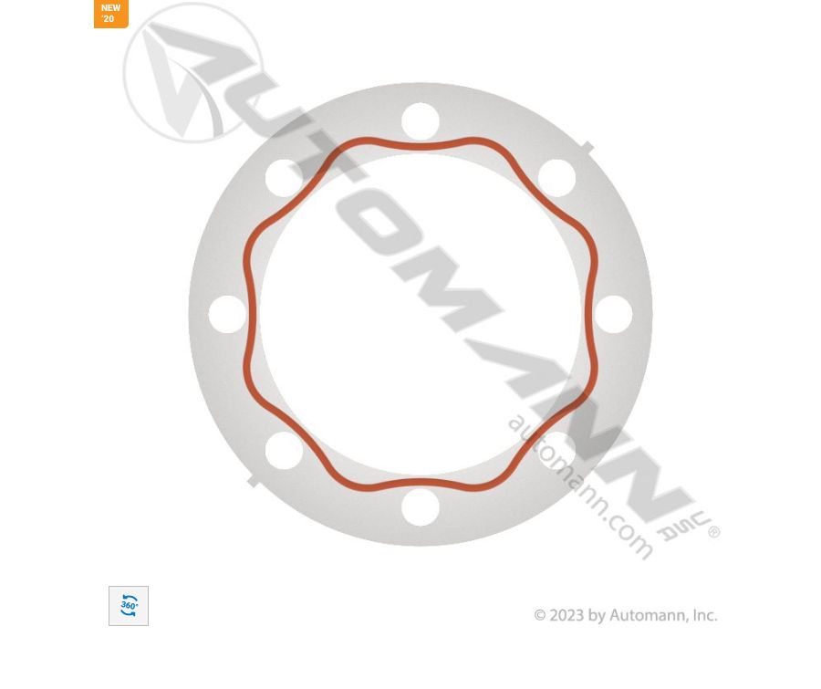 Drive Flange Gasket Metal / 180.10613M /  3566966C1, GT-4AG2111, GT4AG2111