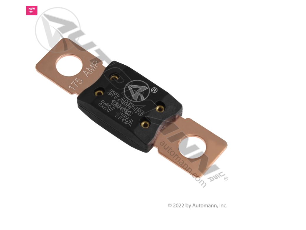 Bolt Down Fuse 175 Amp / 577.AMG175
