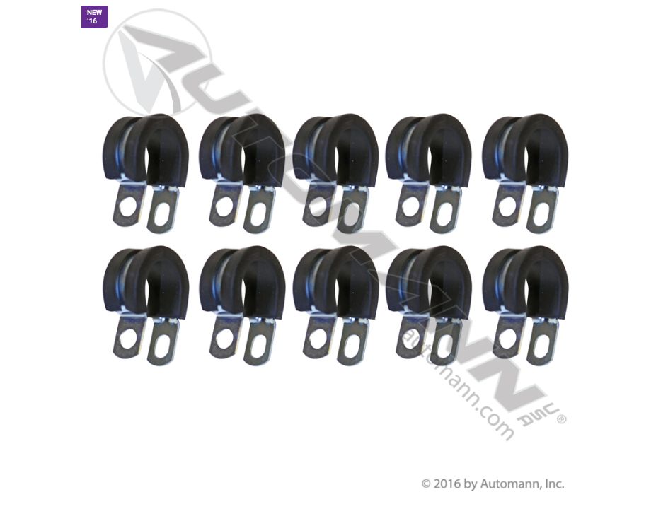 Tube Clamp Rubber Lined 3/4in / 561.3112/  906RA, 021118, 492004