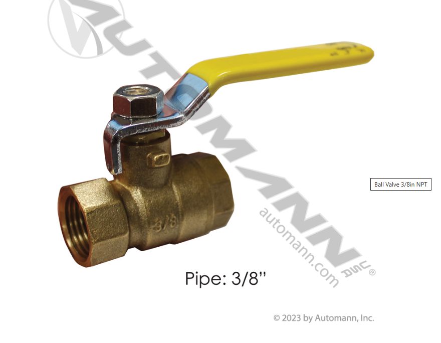 Ball Valve 3/8in NPT / 177.4106 /  20056, SV500P6