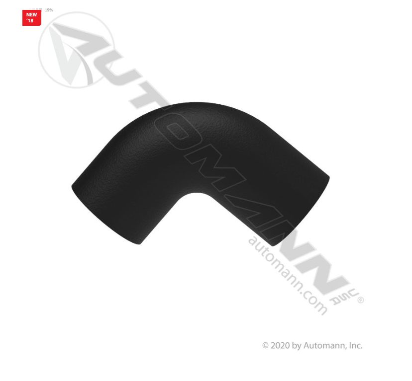 Elbow 90 ECR Freightliner 2.5" ID /561.46318  /0529973014, 0529973018, 66552, 24047