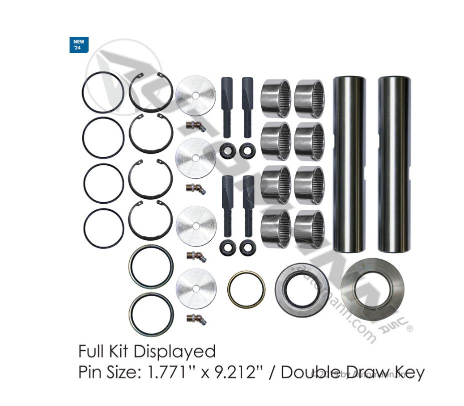 King Pin Kit - Mercedes Axle - LH-RH / Driver Side - P/N 6073300019K
