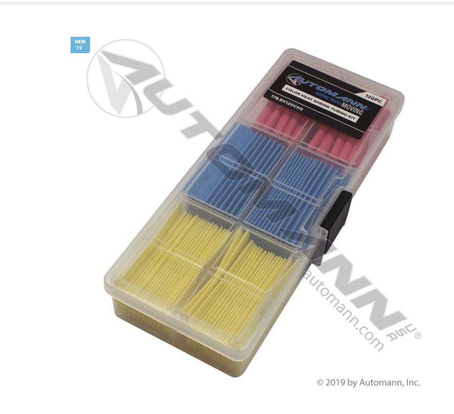 Electrical Kit Color Heat Shrink 120pc / 178.EK120CHS