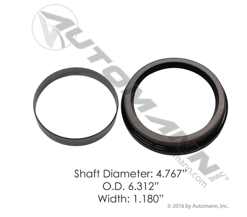 Wheel Seal -  STEMCO - GritGuard 392-9131 ( National 370003A )