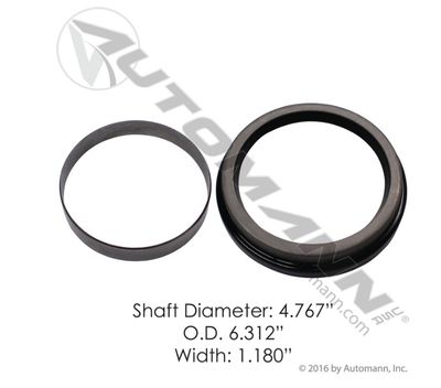 Wheel Seal -  STEMCO - GritGuard 392-9131 ( National 370003A )