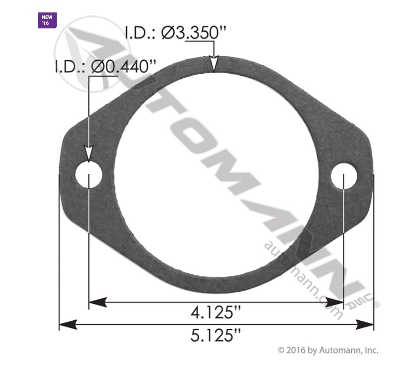 Steering Pump Gasket /  3004242 / 20706231 / 591597C1