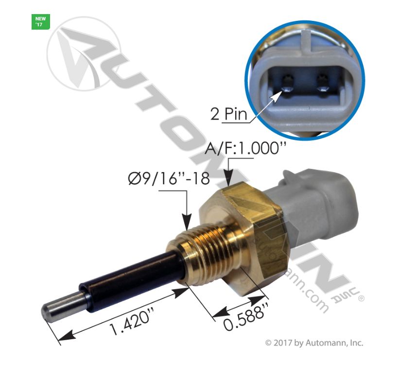 Coolant Level Sensor Freightliner / 23522855 / 25526907