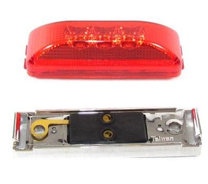 RED, SIDE MARKER LIGHT 3 LED / F235254