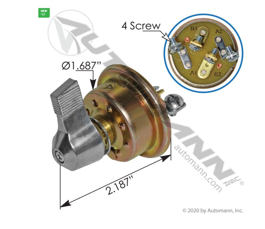 Rotary Reversing Switch - Tarp / 577.3063 /7571204, 191079