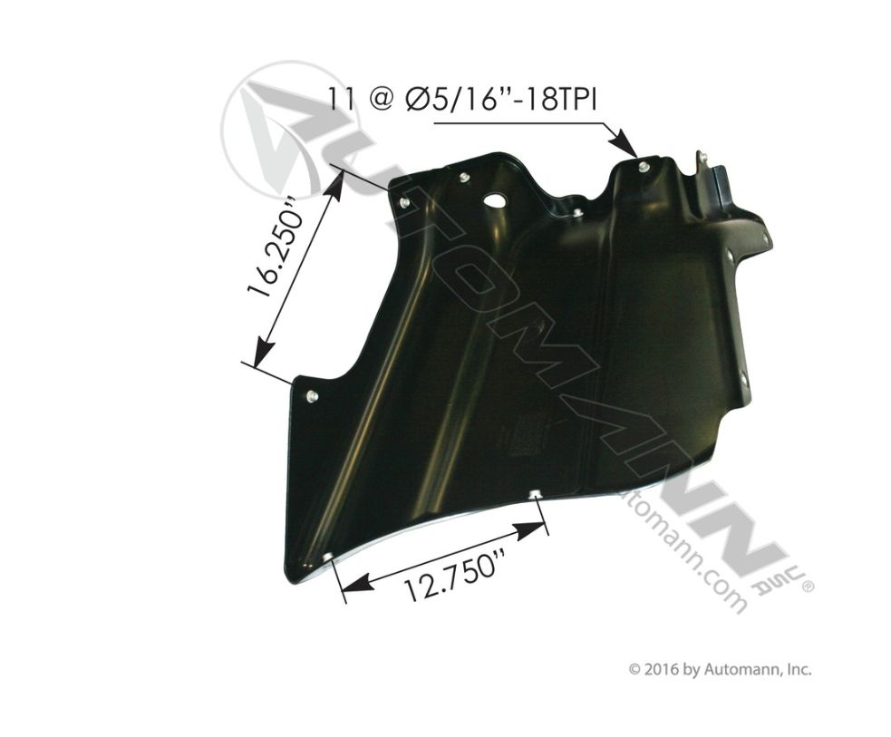 Inner Fender RH Freightliner / 564.46325 / A2126702001