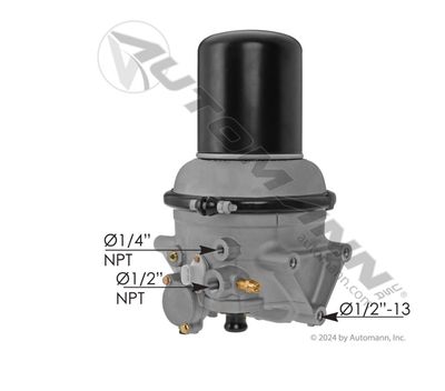 Air Dryer - AD9SI Type Coalescing Air Dryer 12V 75W /170.K092871PG /