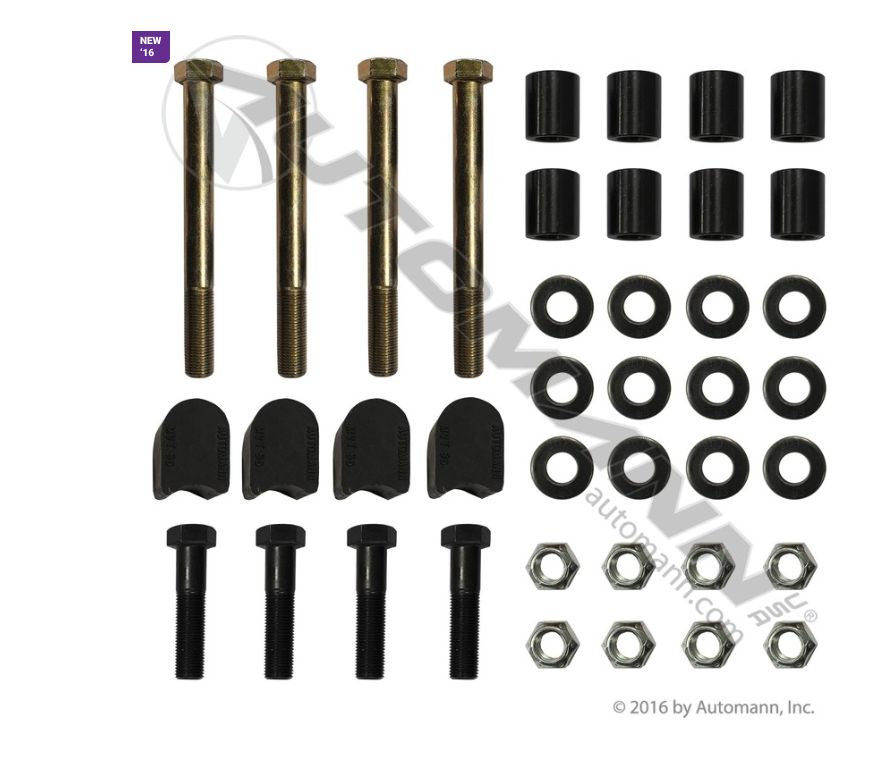 Mounting Kit - Volvo Rear Suspension Load Spring - MVT60 / 3341596, E8852, R308852