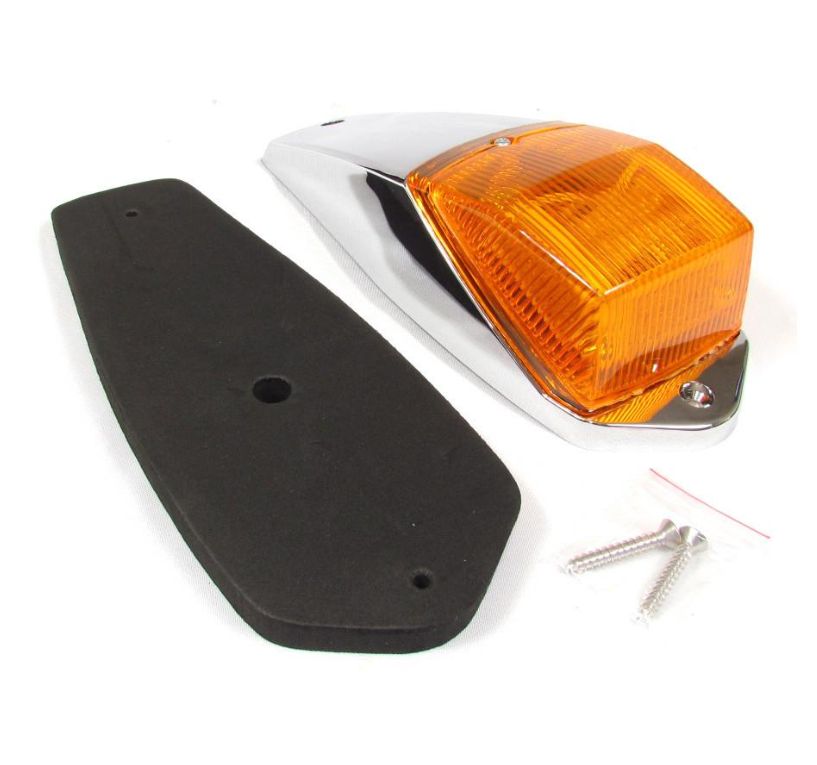 AMBER CLEAR LENS, CAB MARKER LAMP LED /F235272