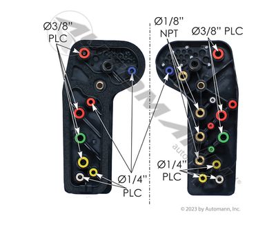 Air Manifold /170.1015/1221425001, /1221425002 Air Manifold /170.1015/1221425001, /1221425002