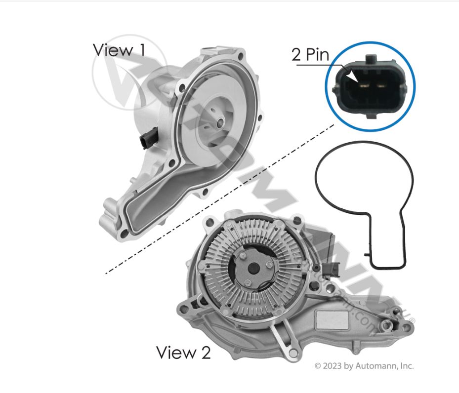 Water Pump Electric Mack MP8 Volvo D13 / 800.20920065 / 20920065, /21648711/, 21814005,/ 2255997