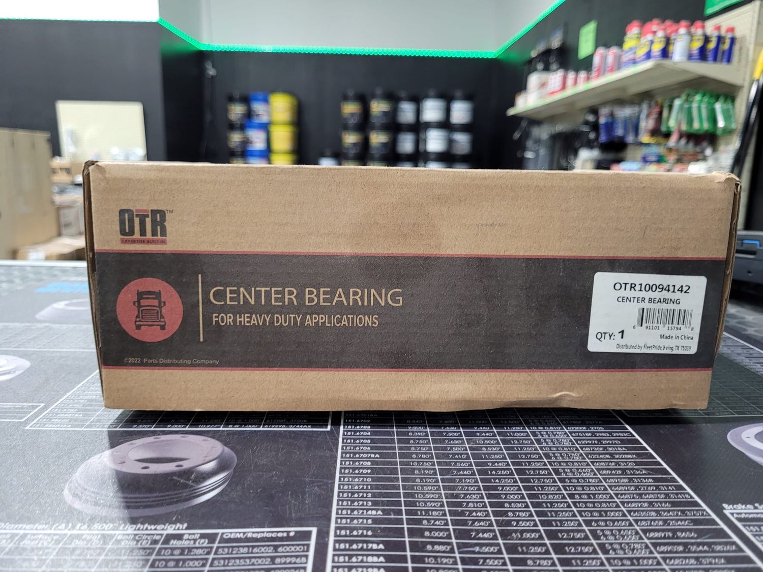 CENTER BEARING OTR 1810 SERIES SELF ALIGN  / OTR10094142