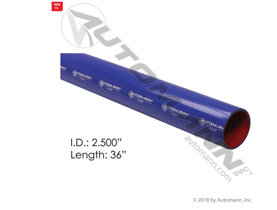 Silicone Hose 2.5in x 36in 4PLY / 561.09250/205232110, D10302650,/ 57240,/ 24840