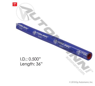 Silicone Hose 0.5in x 36in 4PLY /561.09050 / 24808,/ 5581050/, 205042110