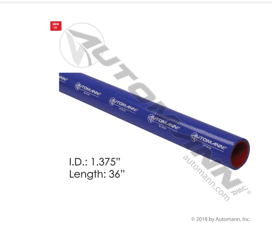 Silicone Hose 1.375in x 36in 4PLY / 561.09138 /24822/, 5581138