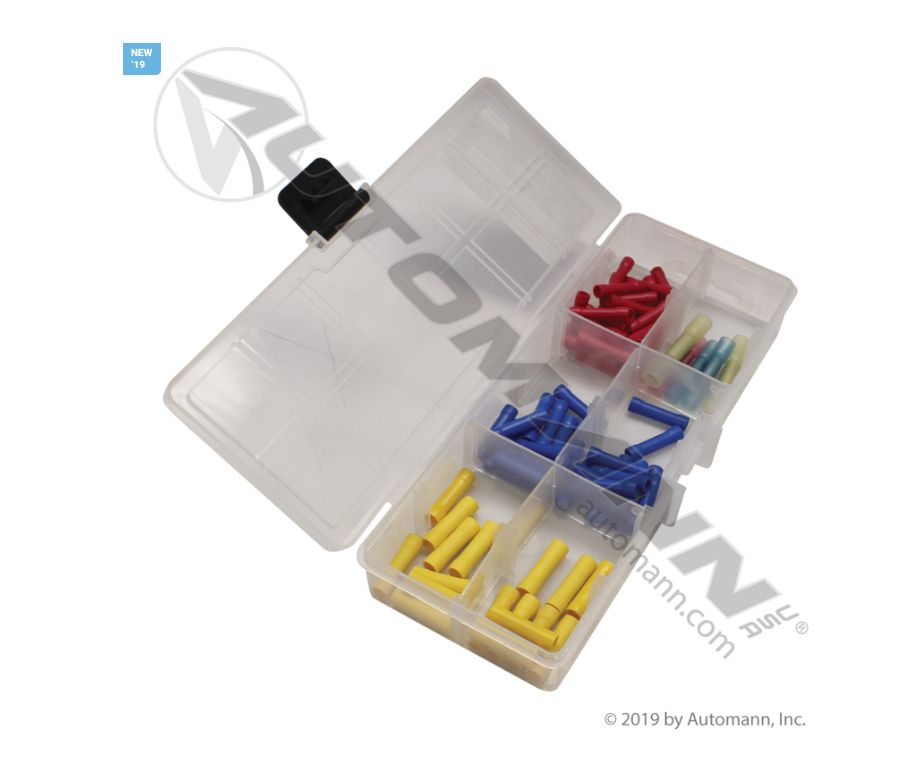 Electrical Butt Connectors Kit Assortment - 76 pcs Box