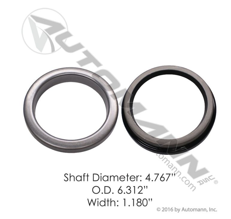 Amsted Seals Two Piece Leather Wheel Set / 181.T70799