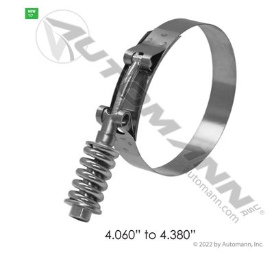 HD T-Bolt Clamp 4.06in to 4.38in /561.230406/ B9224-0406 /  022626