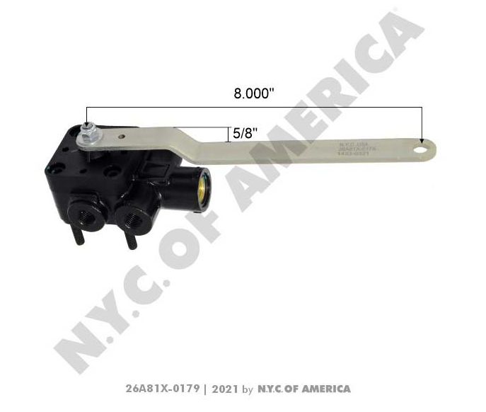 Barksdale Type Height Control Valve, Freightliner / 26A81X-0179/ KD2205