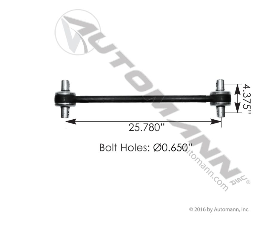 TORQUE ROD -  Sealed Peterbilt - 25.780in  /TMR532 /0305108, TR010020210