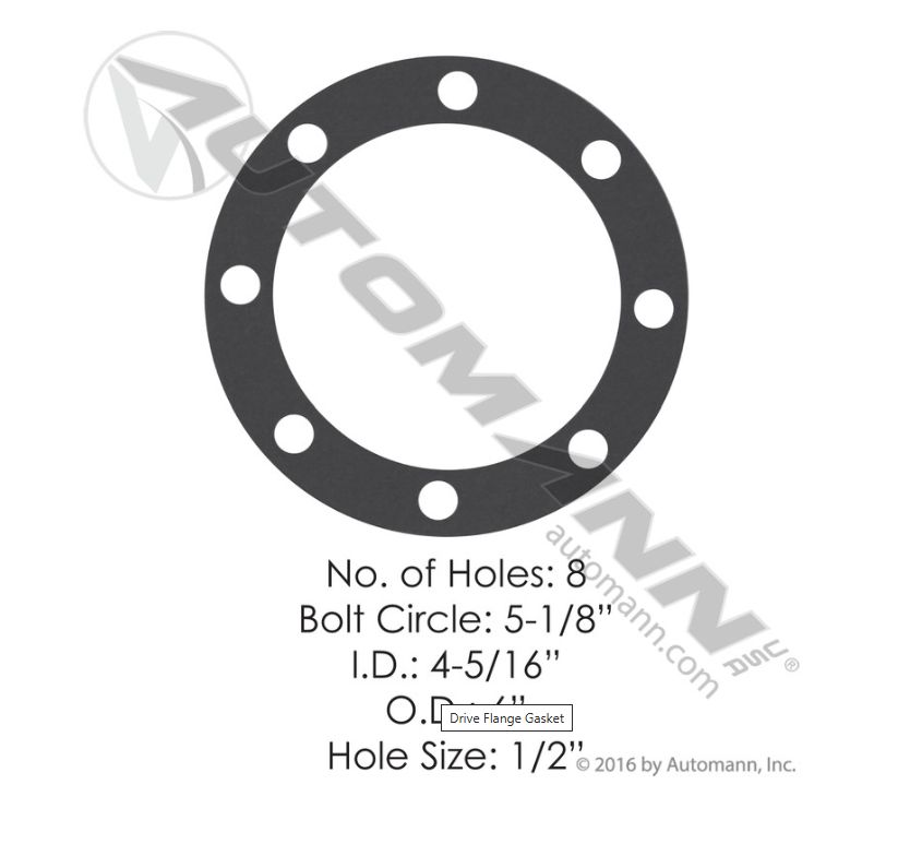 Drive Flange Gasket /180.10605 / E-10237