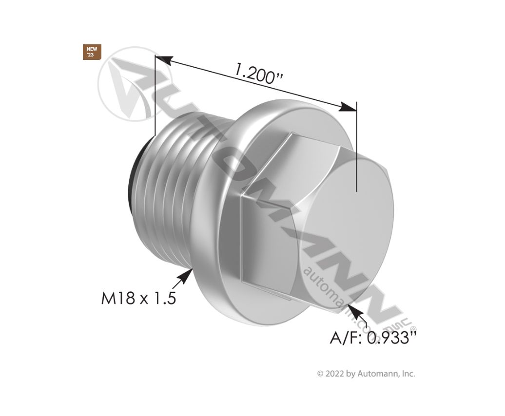 Drain Plug Cummins /802.90344P1