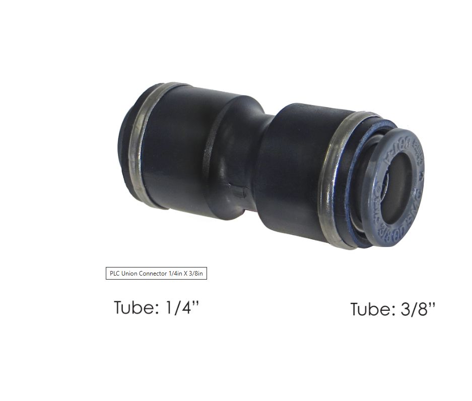 PLC Union Connector 1/4in X 3/8in /177.116246 /016622, /S762PMT46