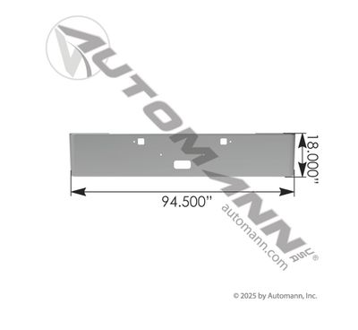 Bumper Chrome w-Step Kenworth/ 564.VFE-0210-06 /FE-0210-06