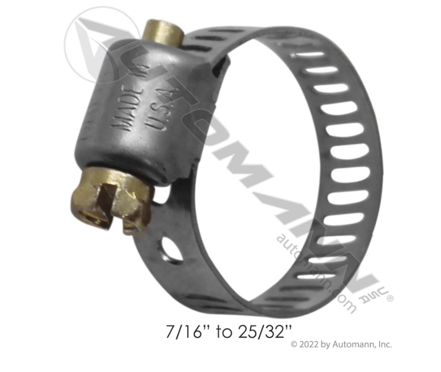 Mini Hose Clamp 0.44in to 0.78in Breeze / 561.20506-B / 3506, MHC6, 022206, 490406 /