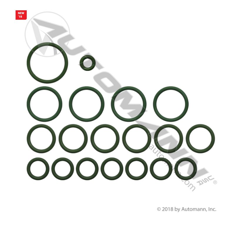 A/C O-Ring Kit Browse by Make/Model Kenworth T680  /830.52101K /0199, 16-4299, ABPN83312125