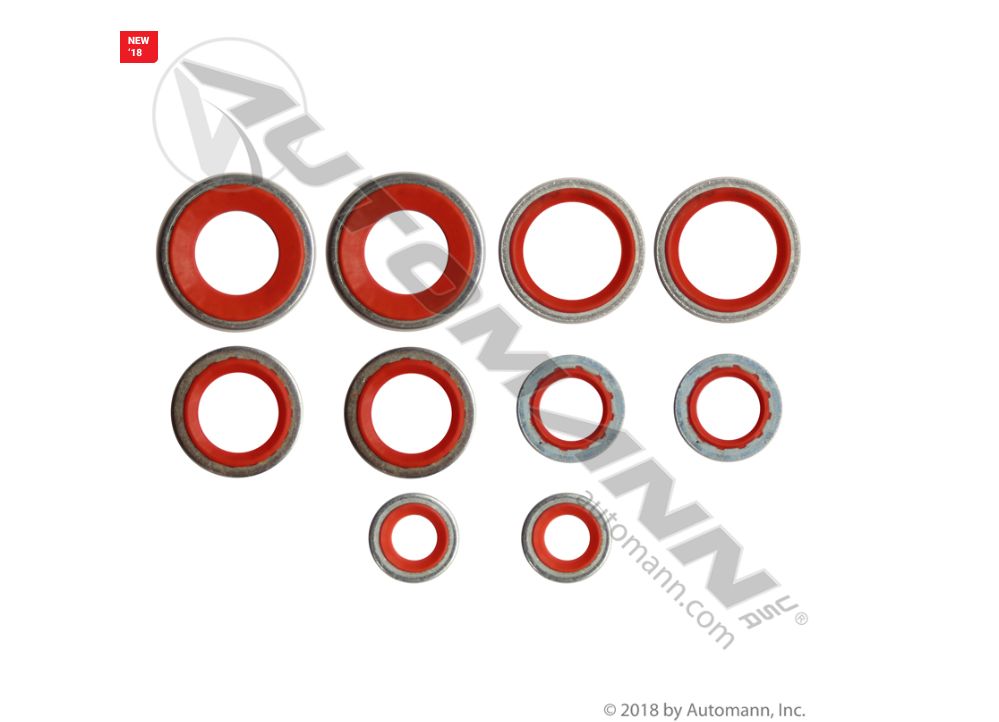 A/C Washer Seal Kit Cascadia P3 (2008-2018)- Automann /830.52104K/0149, 16-4259, ABPN83312225