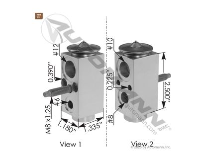 A/C Expansion Valve / 830.42043 / Peterbilt