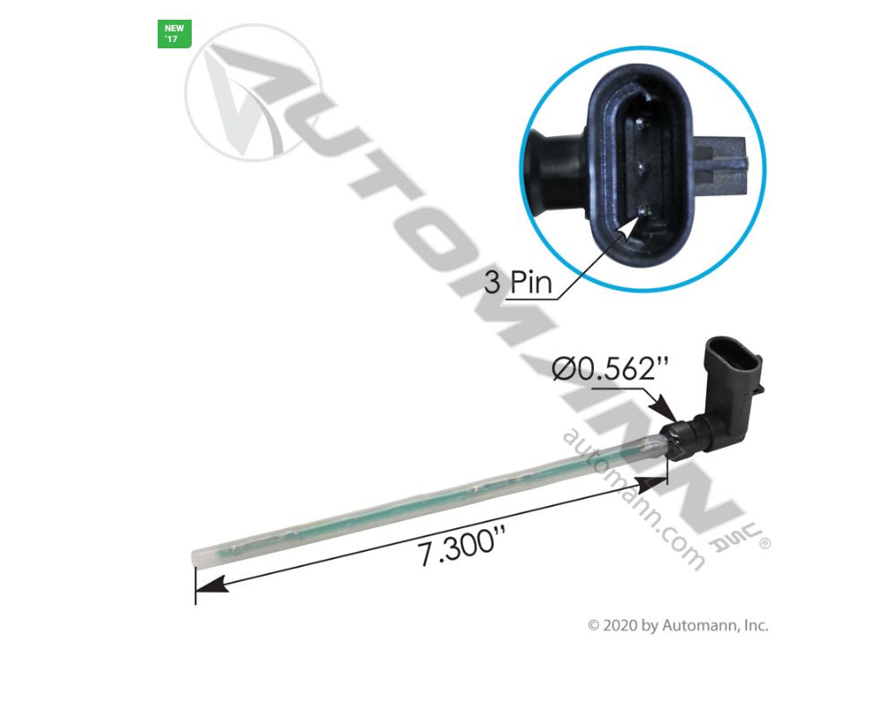Coolant Level Sensor Long Volvo Mack, /577.96504/20900982
