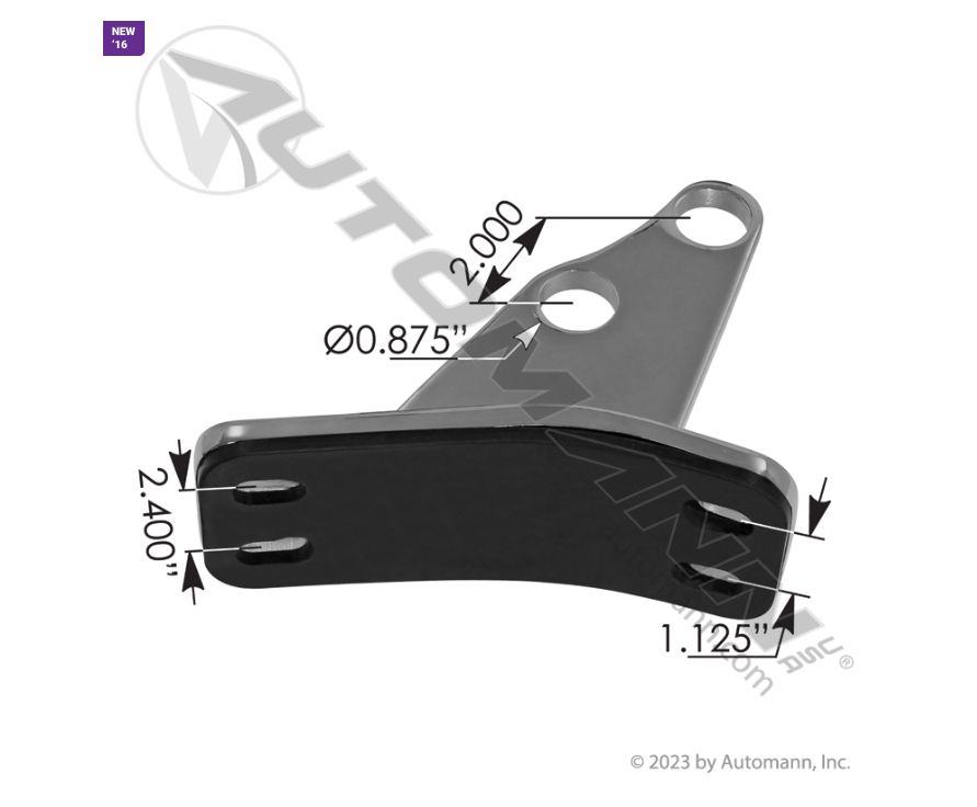 Mounting Bracket, 379 Peterbilt /562.U7514186SS /1414186, PB14186S, 14PBA2998SCP, 21325