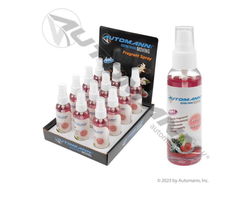 Wild Berry Scent Spray Fresh 4 in 1 Deodorizing 2.12 oz  / SF06WB-12DP