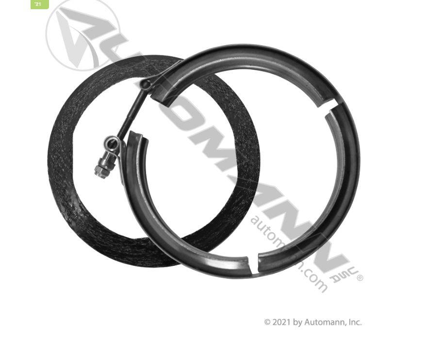 DPF V-Band and Gasket Kit Cummins Paccar P/N CUM 2880213  Freightliner Cascadia P3 (2008-2018)