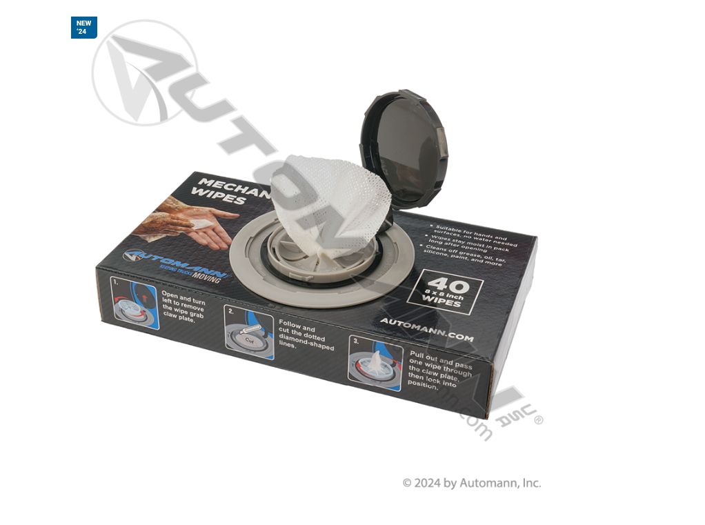 Mechanic Wipes 40ct Pack 8in x 8in  /579.MW1040P