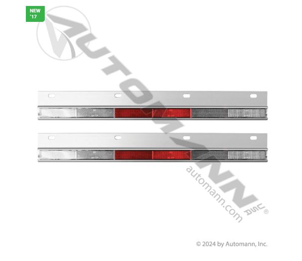 Conspicuity Reflector Plate Set Straight/562.4422800, 031-01275
