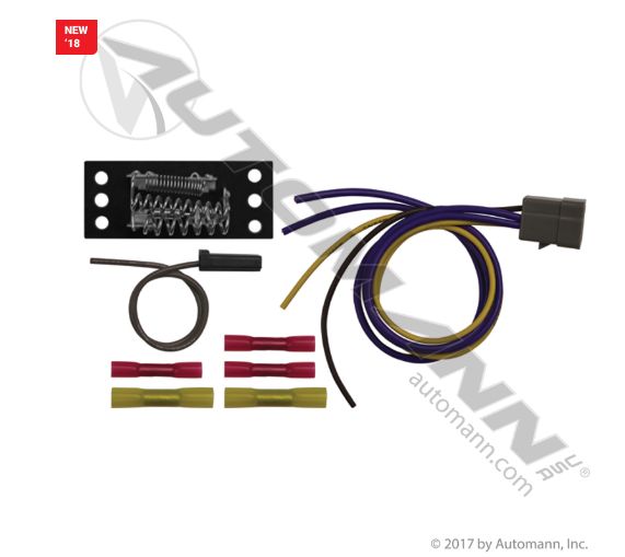 Blower Motor Resistor Kit IHC 5-Blade, 4-Speed With Wire Harness Applications International 577.55594H